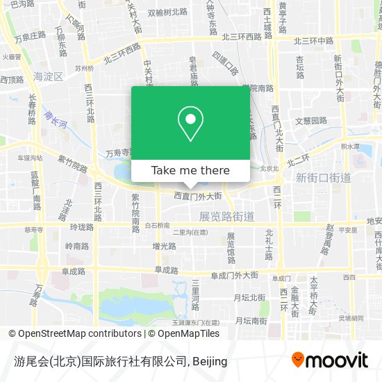 游尾会(北京)国际旅行社有限公司 map