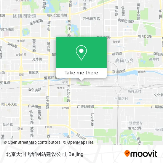 北京天润飞华网站建设公司 map