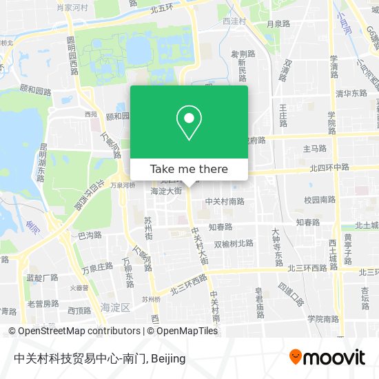 中关村科技贸易中心-南门 map