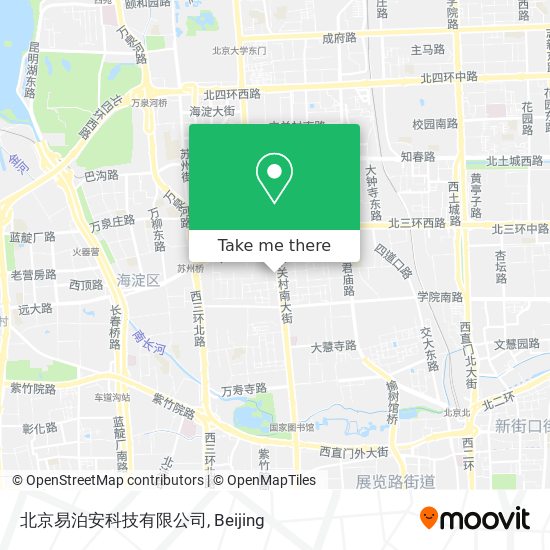 北京易泊安科技有限公司 map