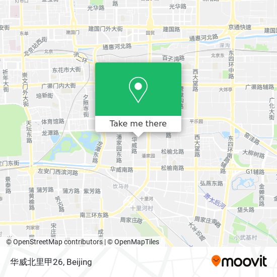 华威北里甲26 map