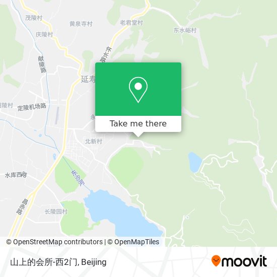 山上的会所-西2门 map