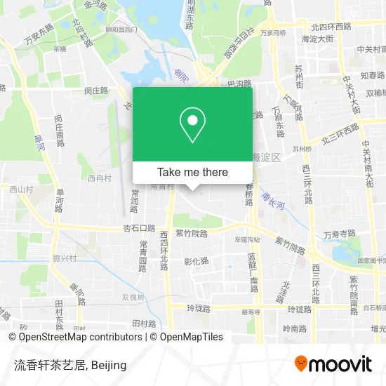 流香轩茶艺居 map
