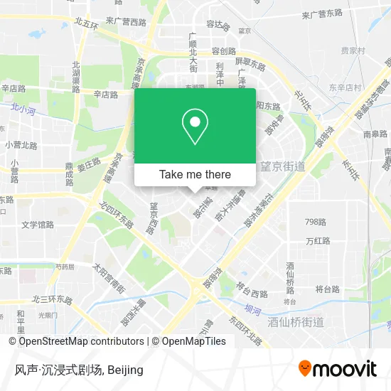 风声·沉浸式剧场 map