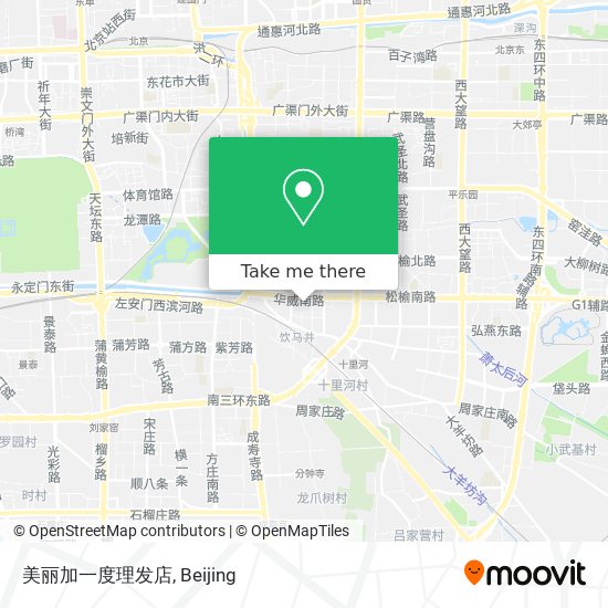 美丽加一度理发店 map