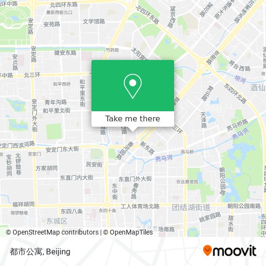 都市公寓 map