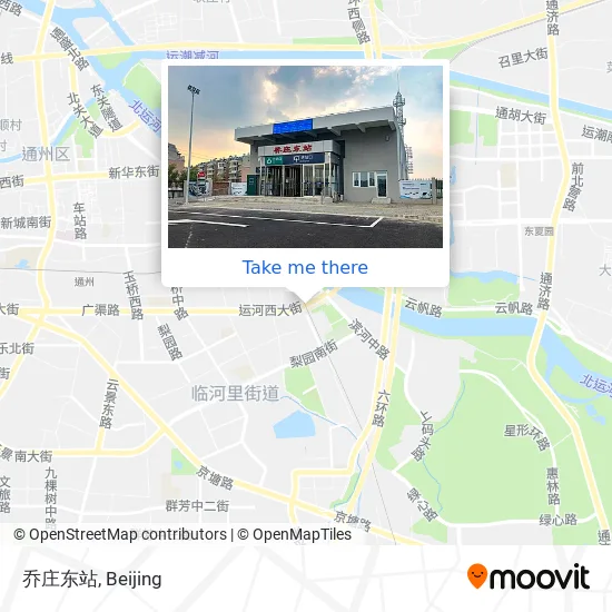 乔庄东站 map