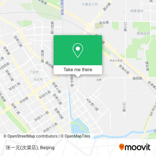 张一元(次渠店) map