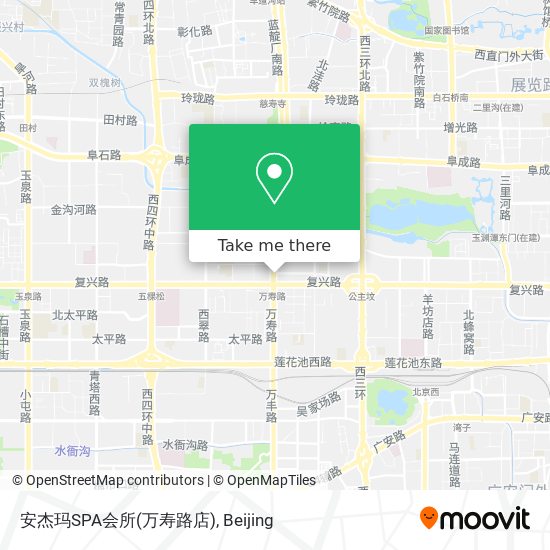 安杰玛SPA会所(万寿路店) map