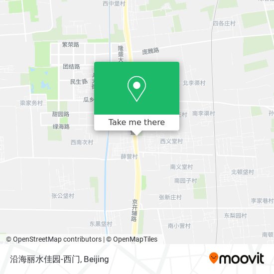 沿海丽水佳园-西门 map