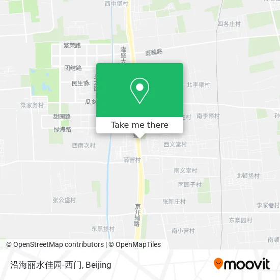沿海丽水佳园-西门 map