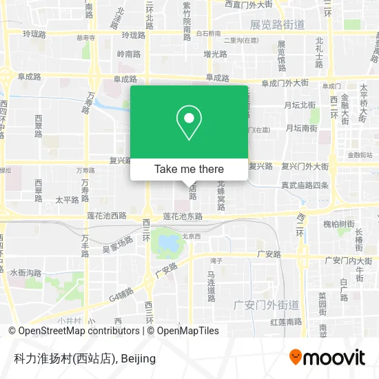 科力淮扬村(西站店) map
