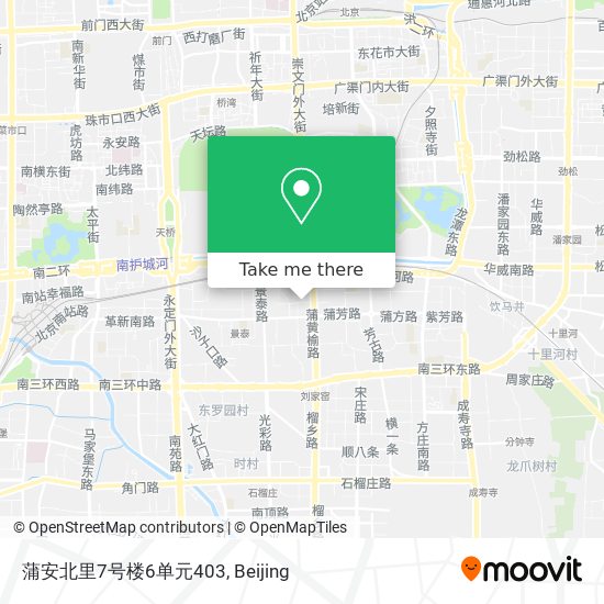 蒲安北里7号楼6单元403 map