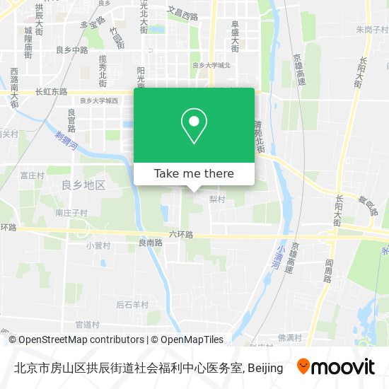 北京市房山区拱辰街道社会福利中心医务室 map
