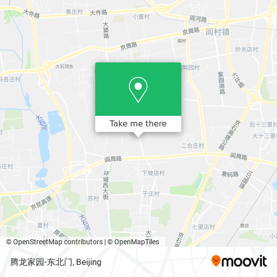 腾龙家园-东北门 map