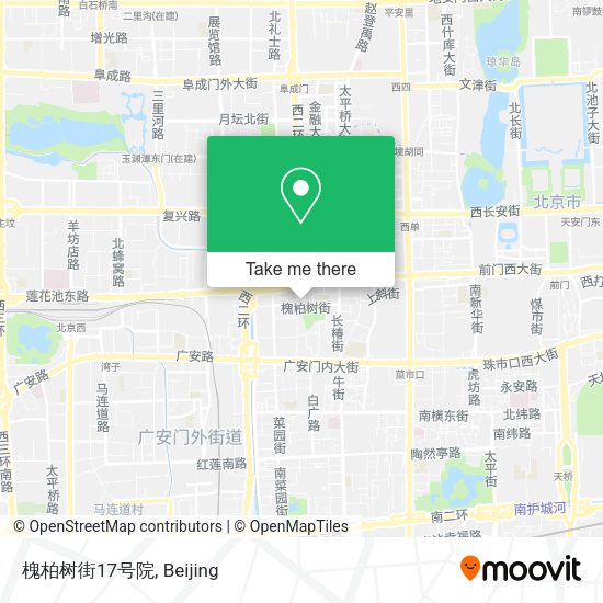 槐柏树街17号院 map