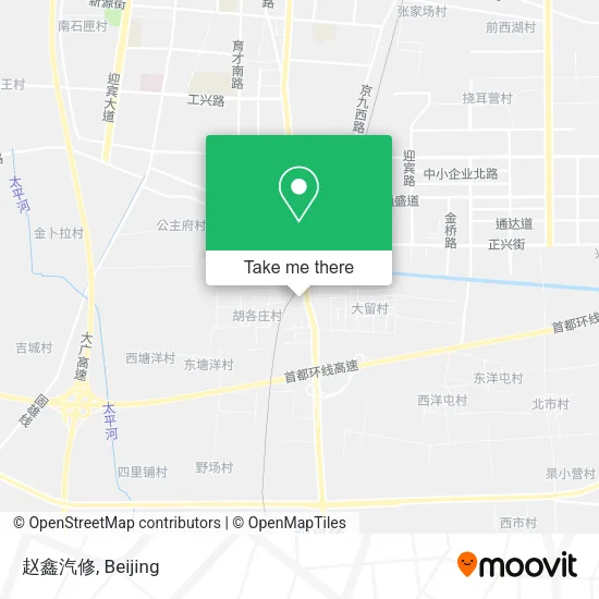 赵鑫汽修 map