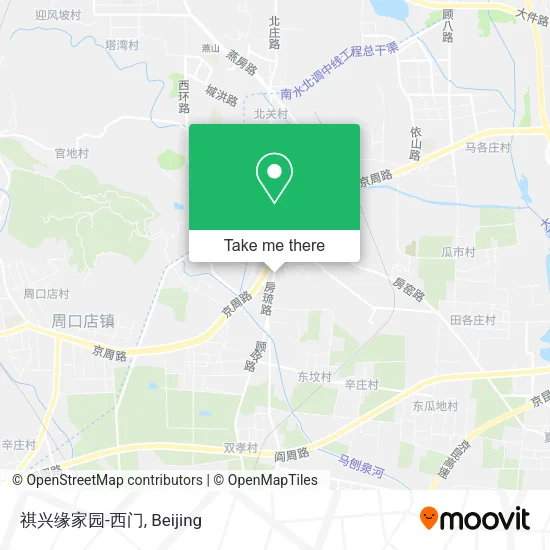 祺兴缘家园-西门 map