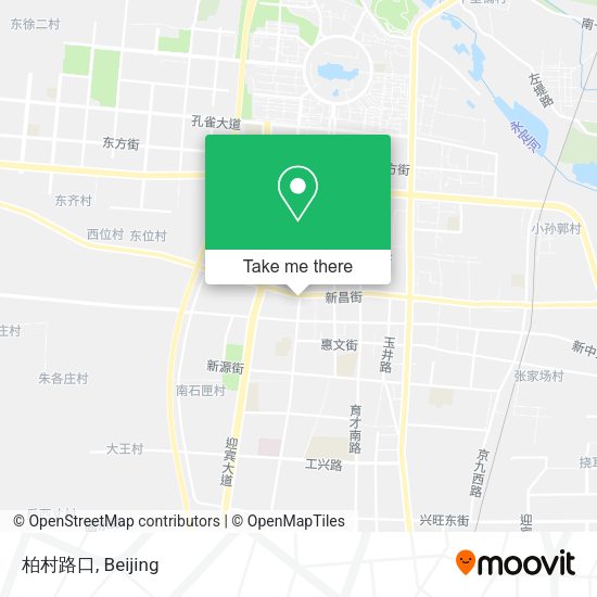 柏村路口 map