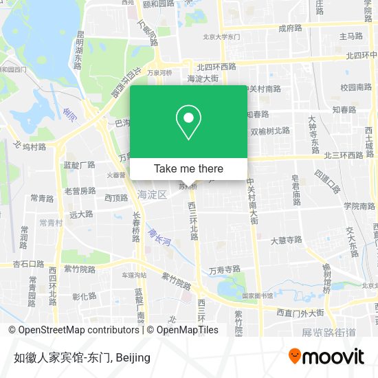 如徽人家宾馆-东门 map