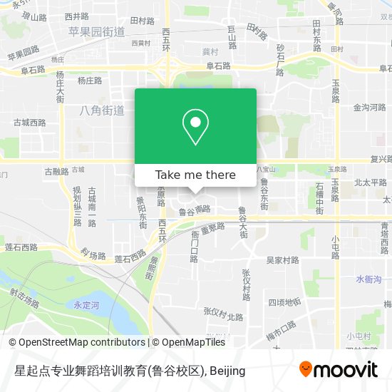 星起点专业舞蹈培训教育(鲁谷校区) map