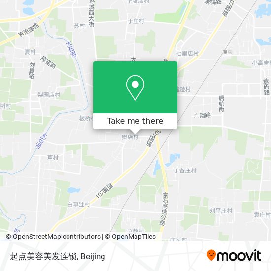起点美容美发连锁 map