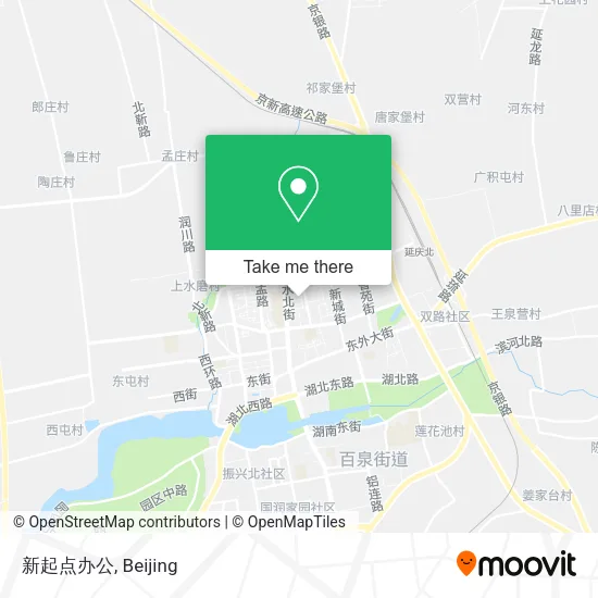 新起点办公 map