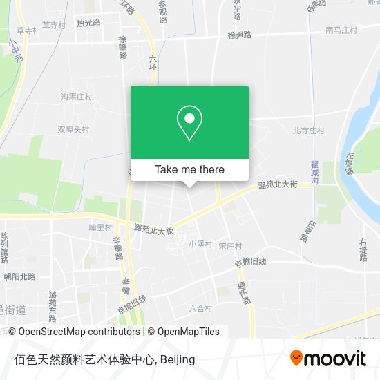 佰色天然颜料艺术体验中心 map