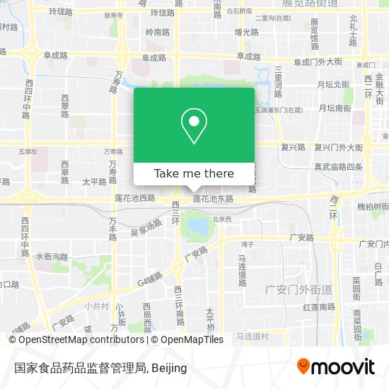 国家食品药品监督管理局 map