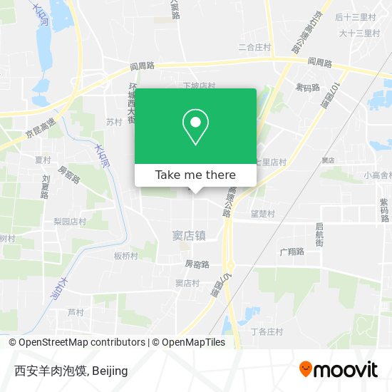 西安羊肉泡馍 map