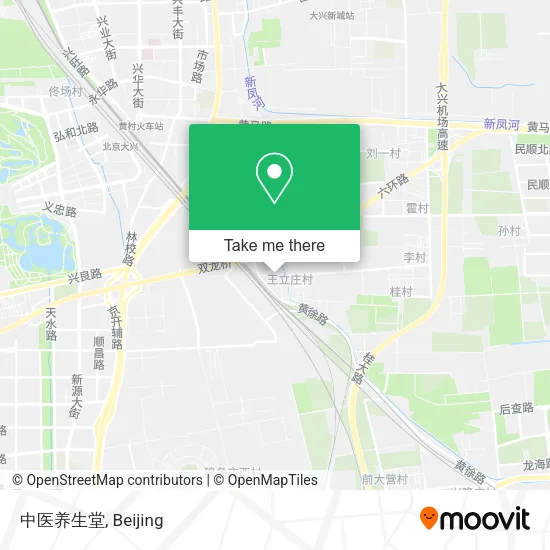 中医养生堂 map