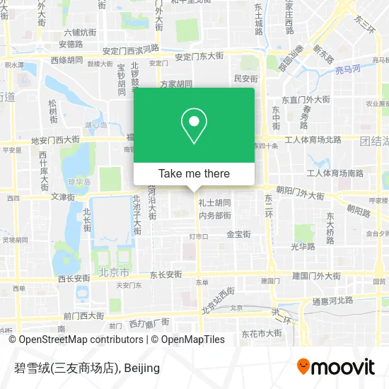 碧雪绒(三友商场店) map