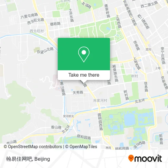 翰易佳网吧 map