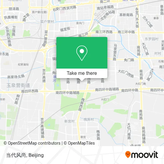 当代风尚 map