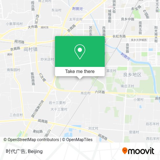 时代广告 map