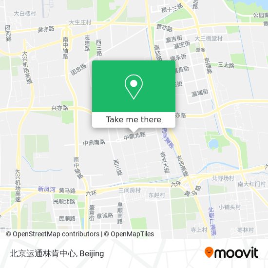 北京运通林肯中心 map