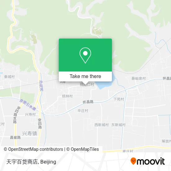 天宇百货商店 map
