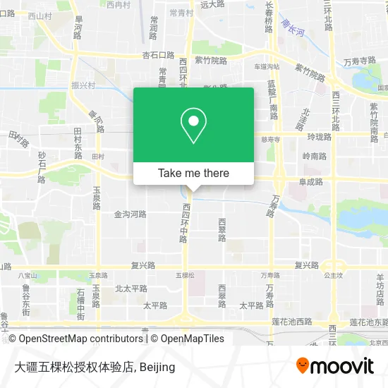 大疆五棵松授权体验店 map