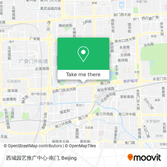 西城园艺推广中心-南门 map