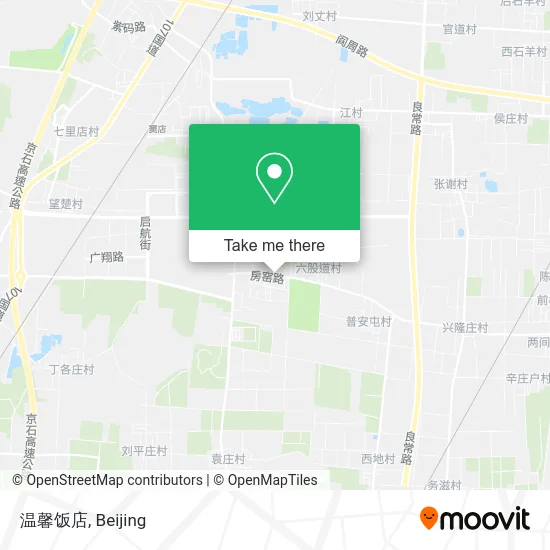 温馨饭店 map