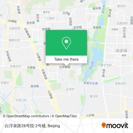 白浮泉路26号院-2号楼 map