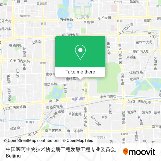 中国医药生物技术协会酶工程发酵工程专业委员会 map