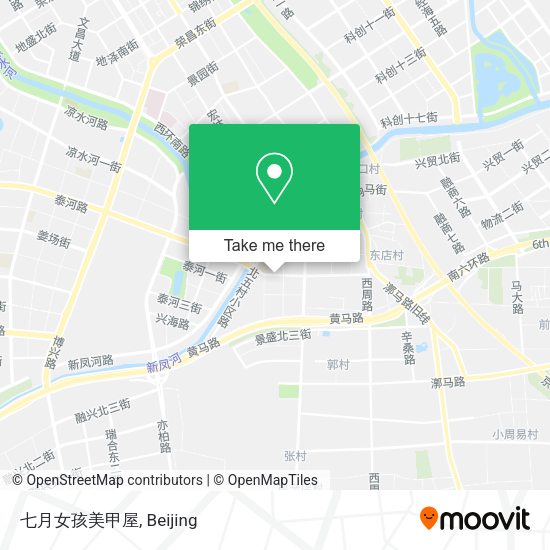 七月女孩美甲屋 map