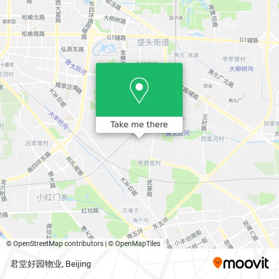 君堂好园物业 map