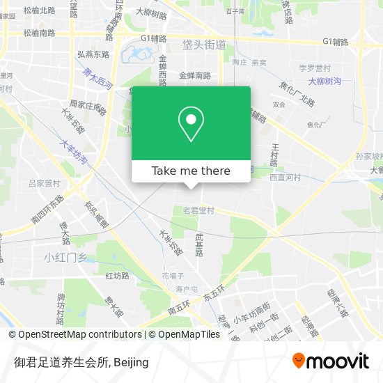 御君足道养生会所 map