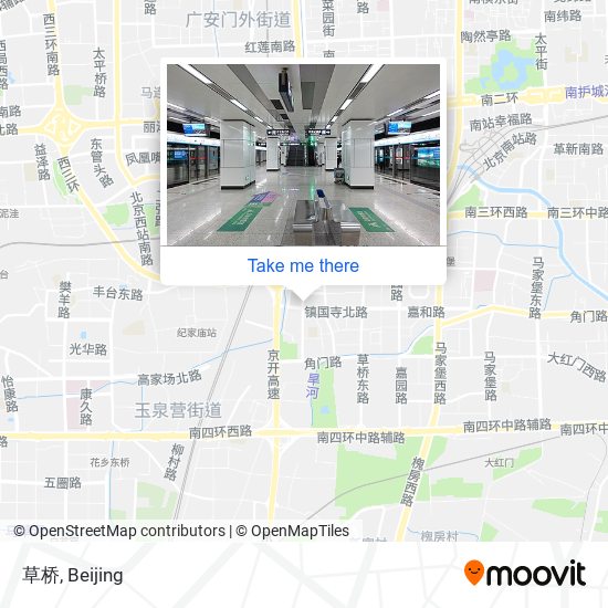 草桥 map