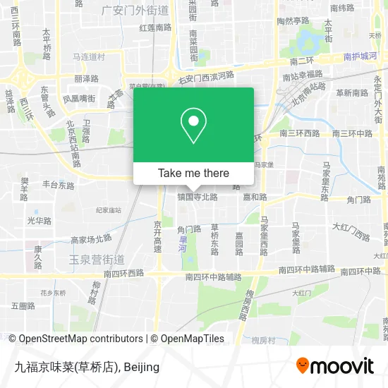 九福京味菜(草桥店) map