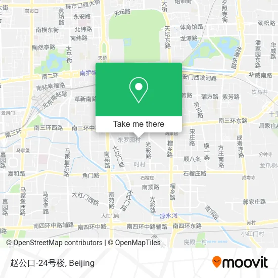 赵公口-24号楼 map