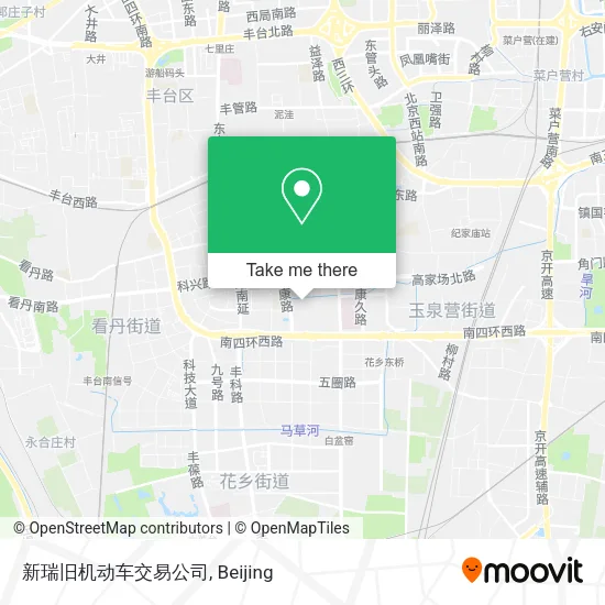 新瑞旧机动车交易公司 map
