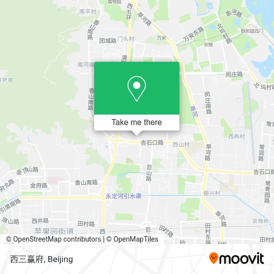西三赢府 map